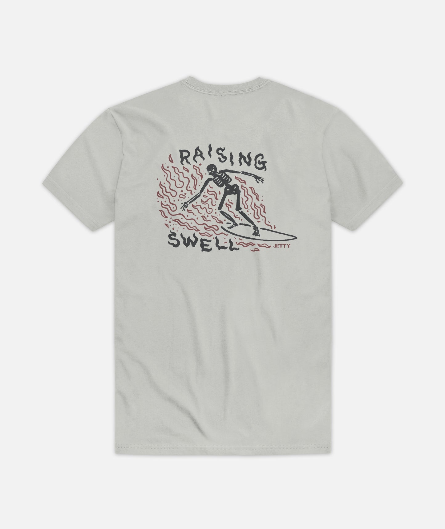 Raising Swell Tee - Heather Grey
