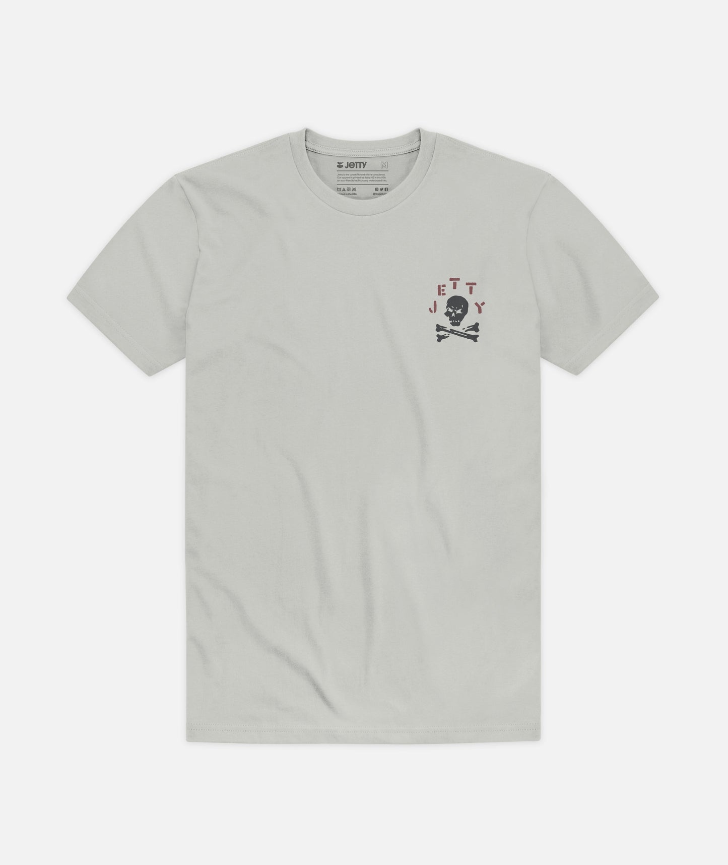 Raising Swell Tee - Heather Grey - Jetty