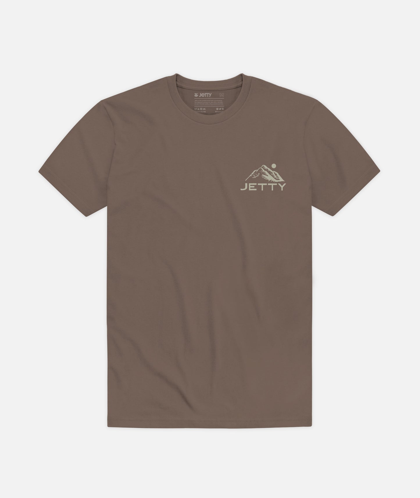 Seek Tee - Brown - Jetty