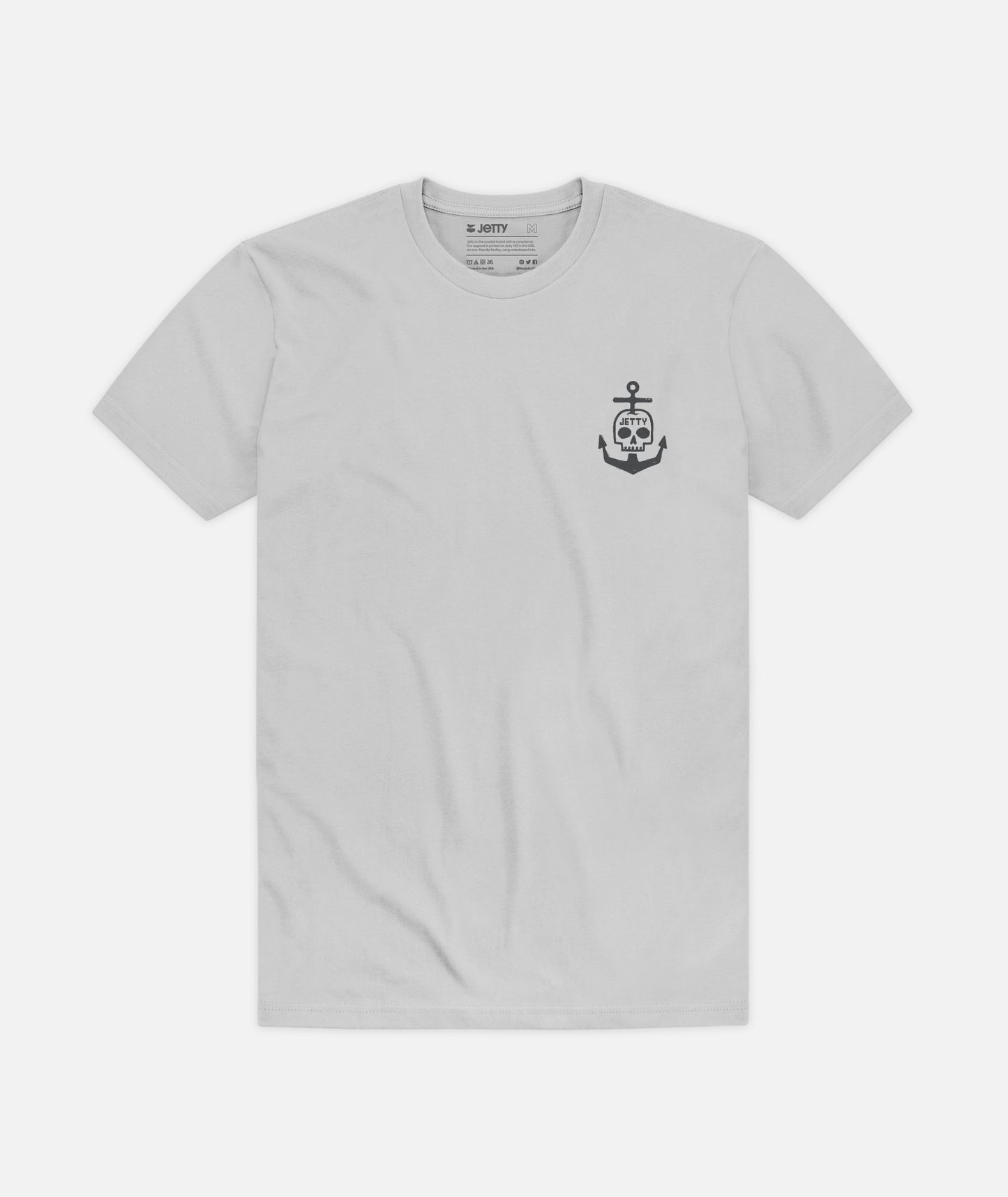 Sinker Tee - Silver - Jetty