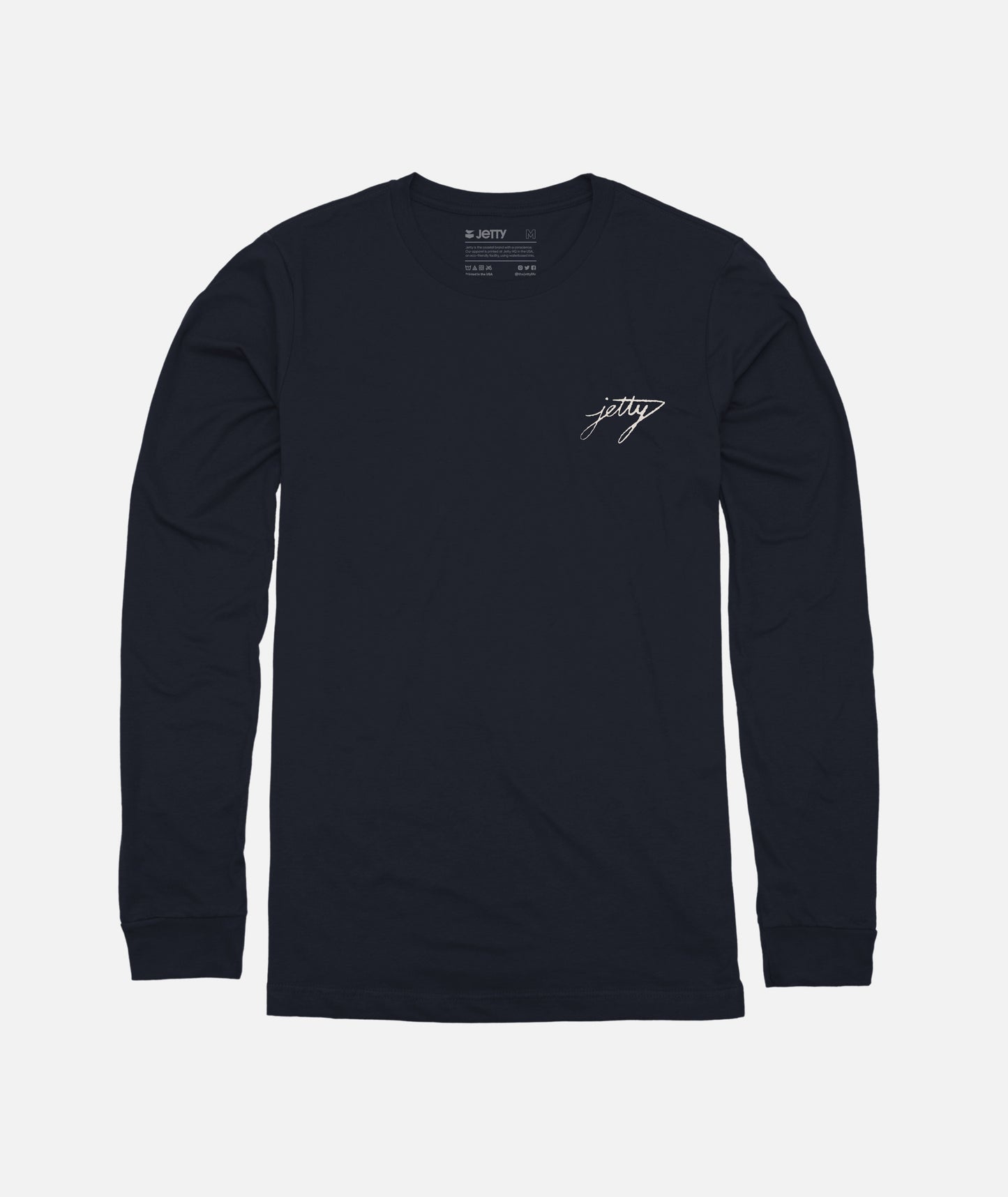 Crush Long Sleeve - Navy - Jetty