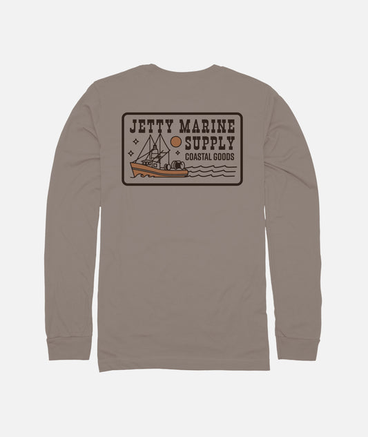 Trawler Long Sleeve - Cinder - Jetty