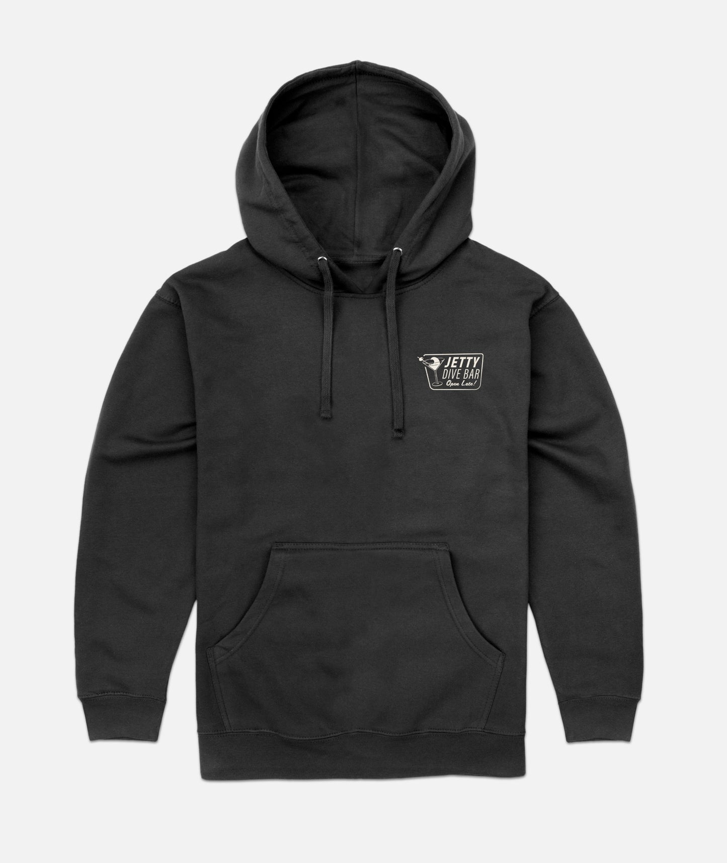 Dive Bar Hoodie - Charcoal - Jetty