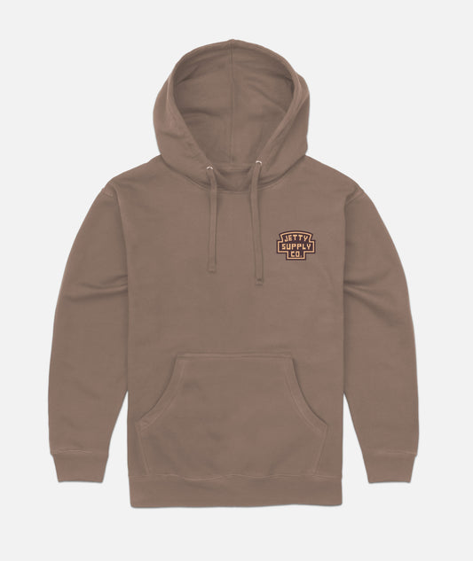 Quadrant Hoodie -Brown