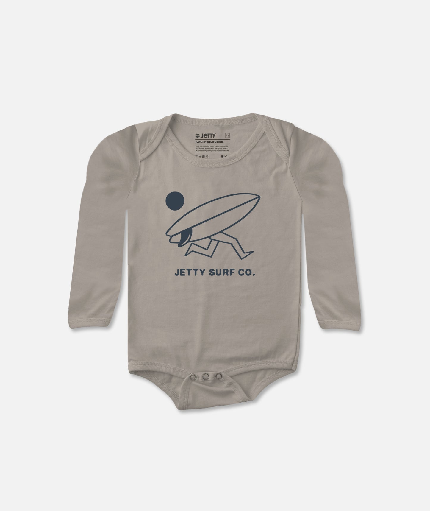 Chaser Bodysuit - Grey - Jetty