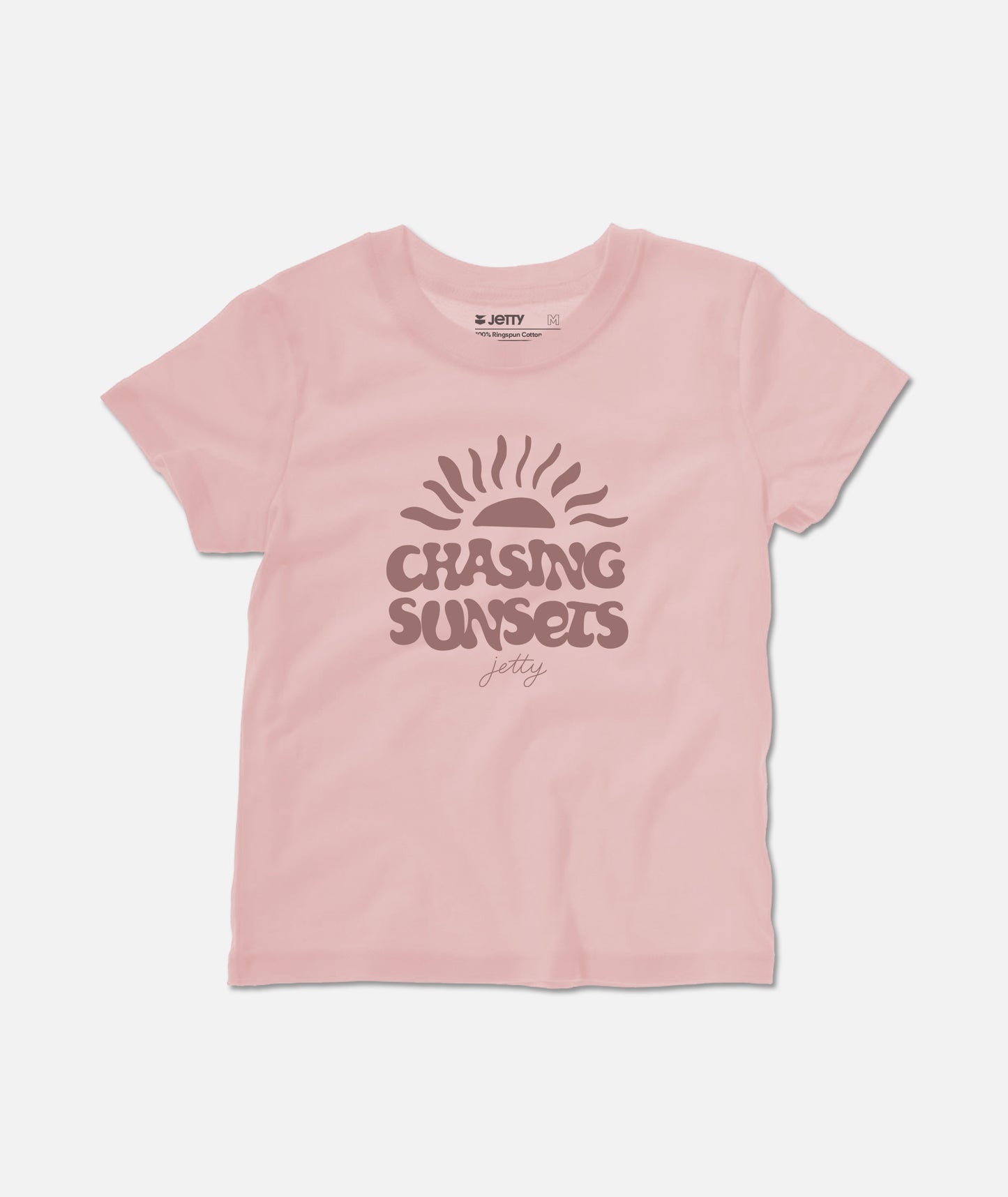 Tot Chasing Sunsets Tee - Blush