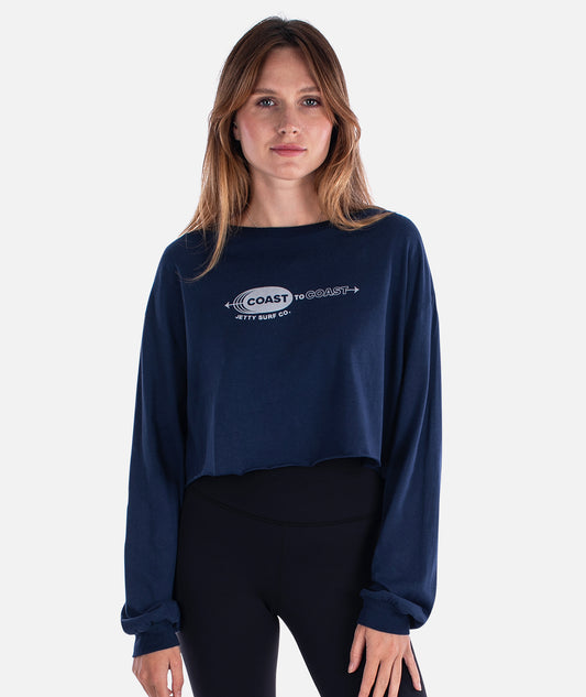 Coast to Coast Long Sleeve - Navy
