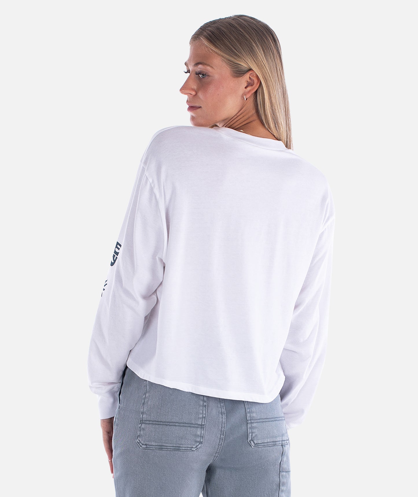 Hazel Long Sleeve - White - Jetty