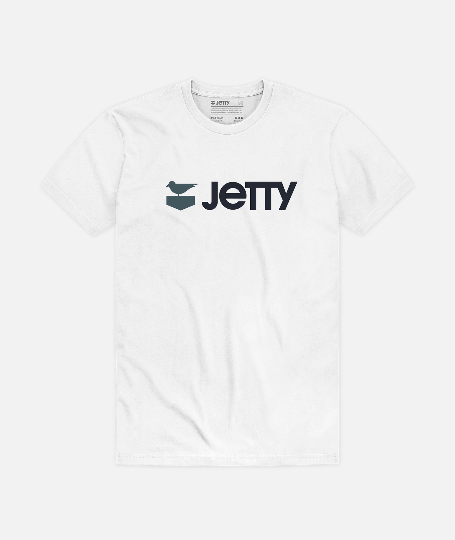 Otis Logo Tee - White - Jetty