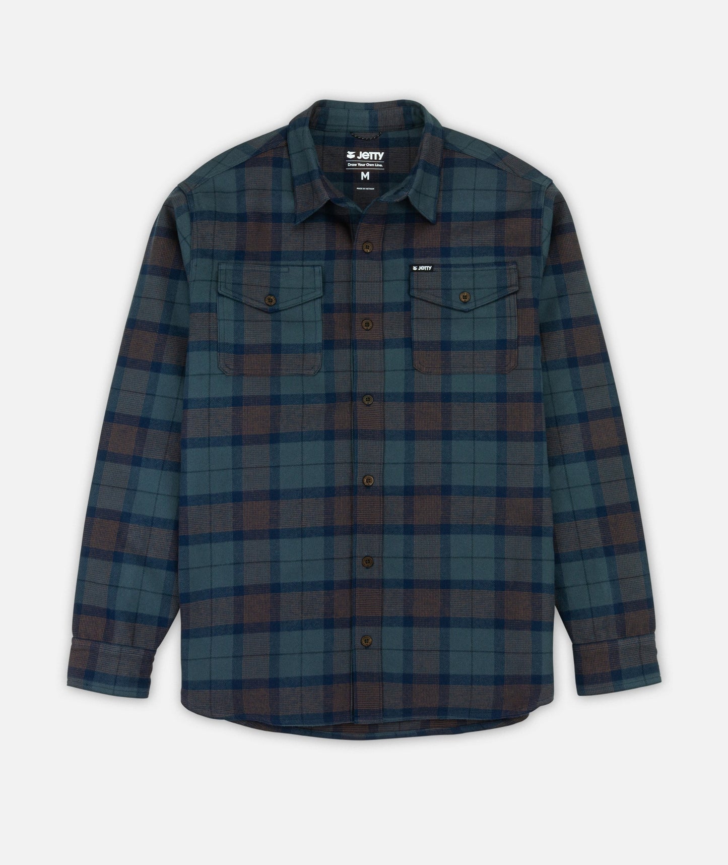 Breaker Flannel - Navy - Jetty