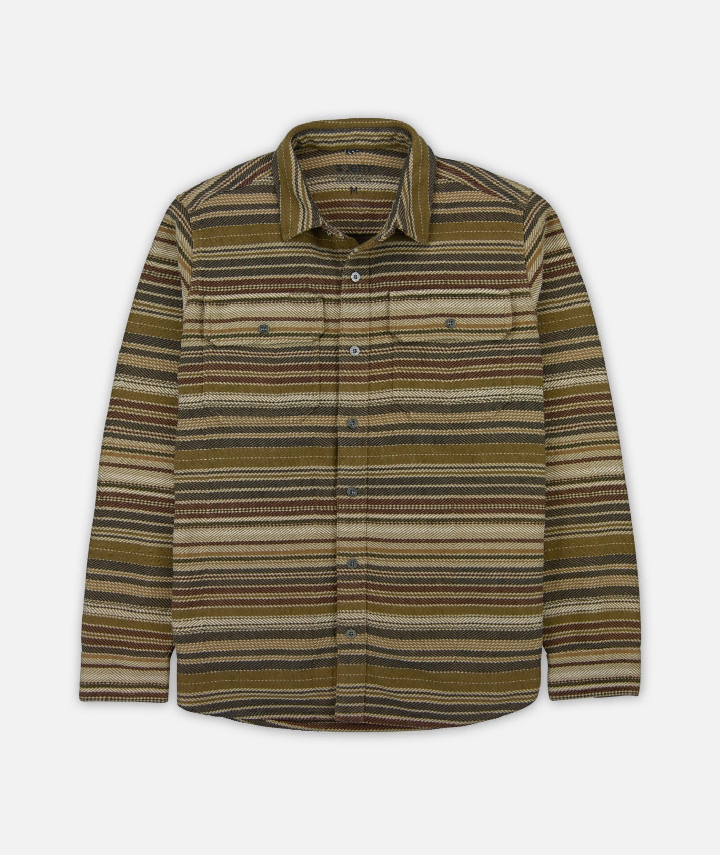 Horizon Heavy Duty Flannel - Brown - Jetty