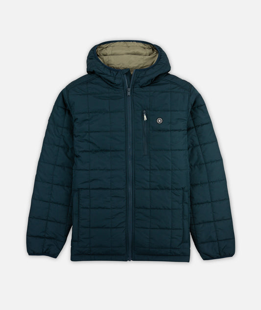 Puffer Coat - Navy