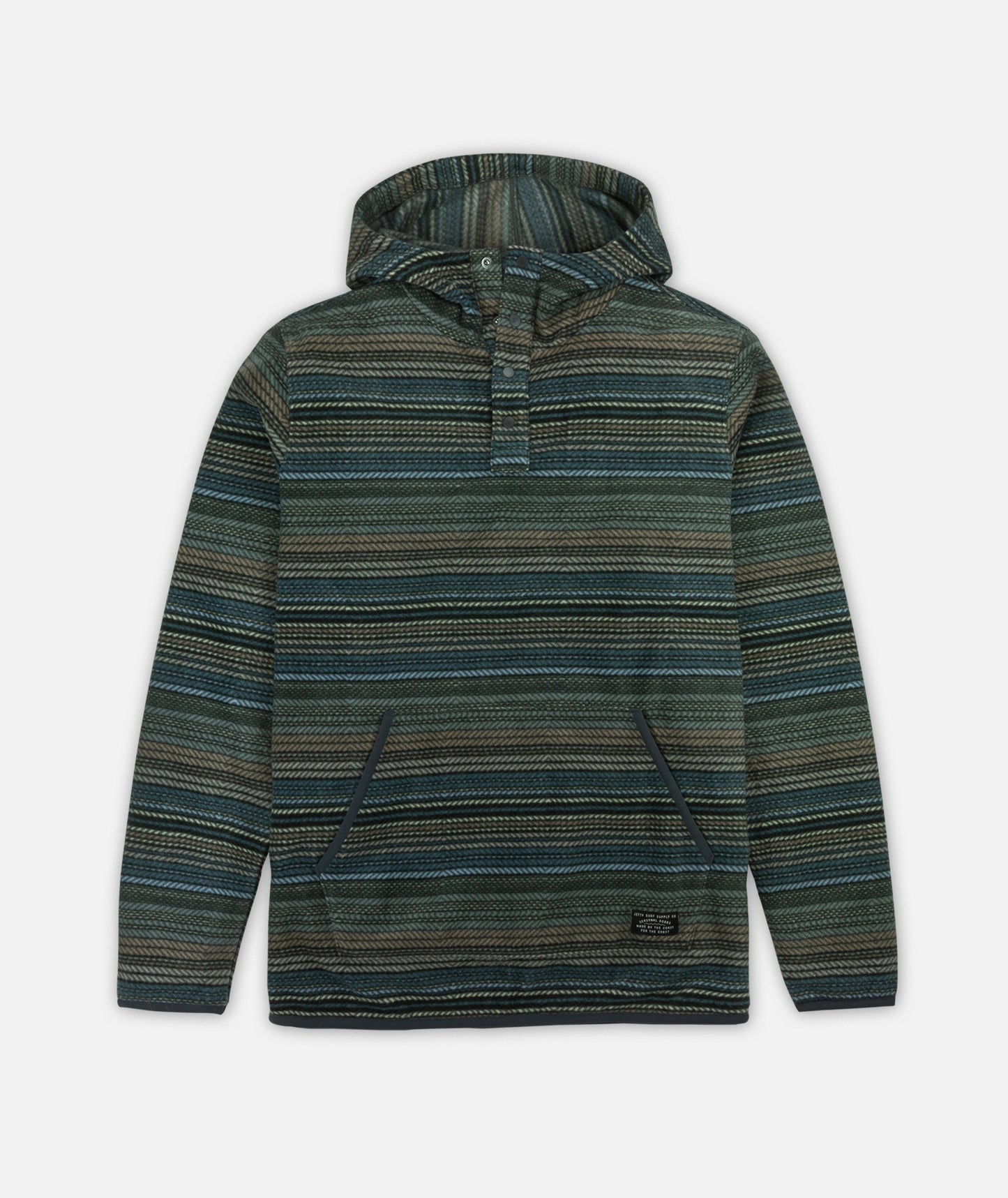 Quintin Fleece Hoodie - Charcoal