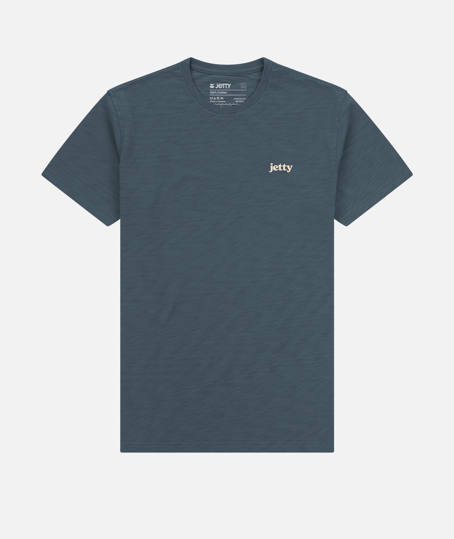 Sedge Slub Tee - Dark Slate