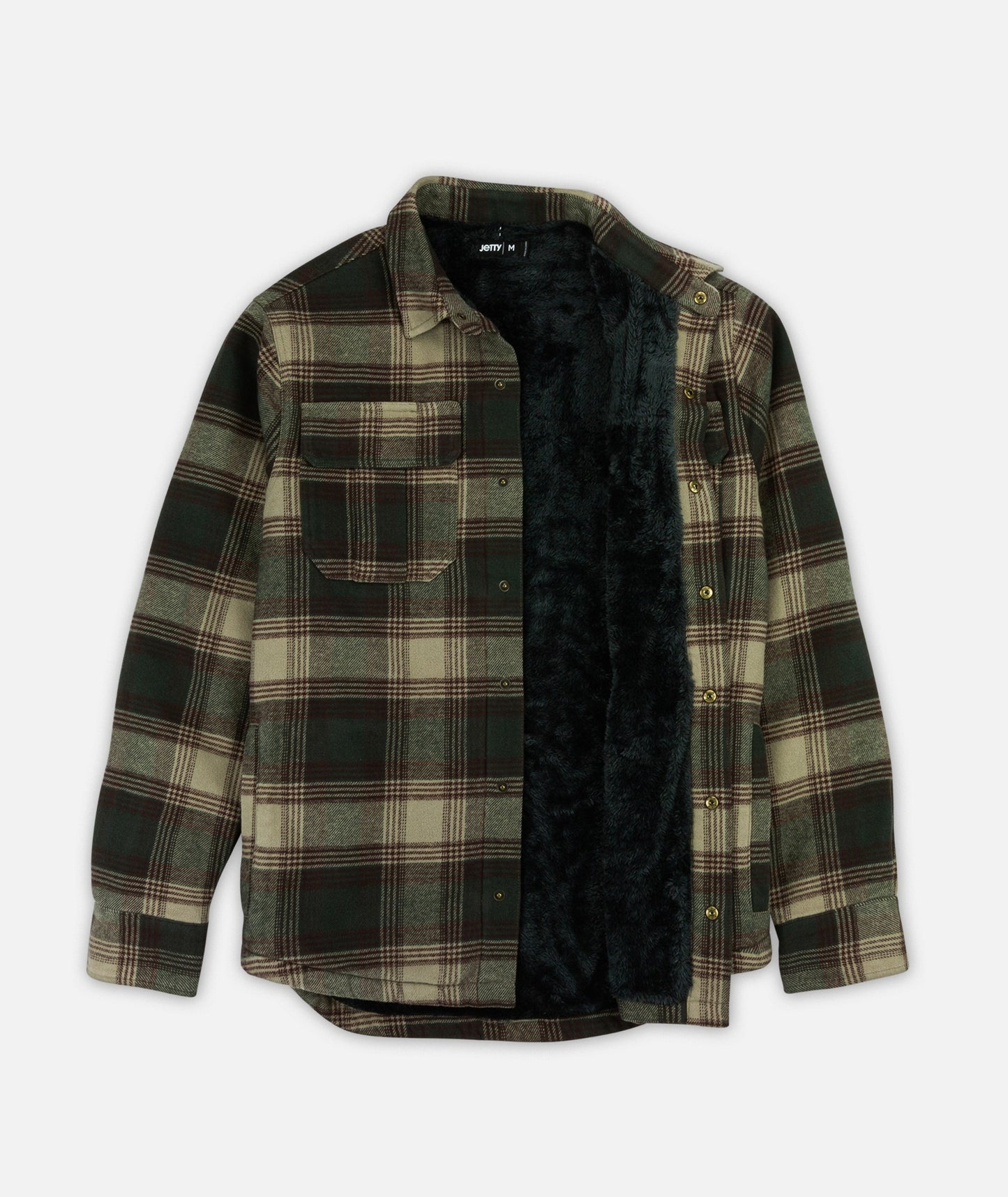 Sherpa Jacket - Charcoal - Jetty