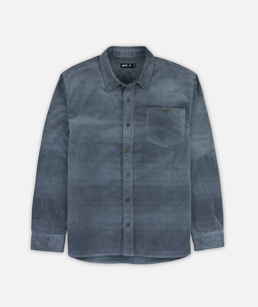 Shoals Corduroy Shirt - Blue - Jetty