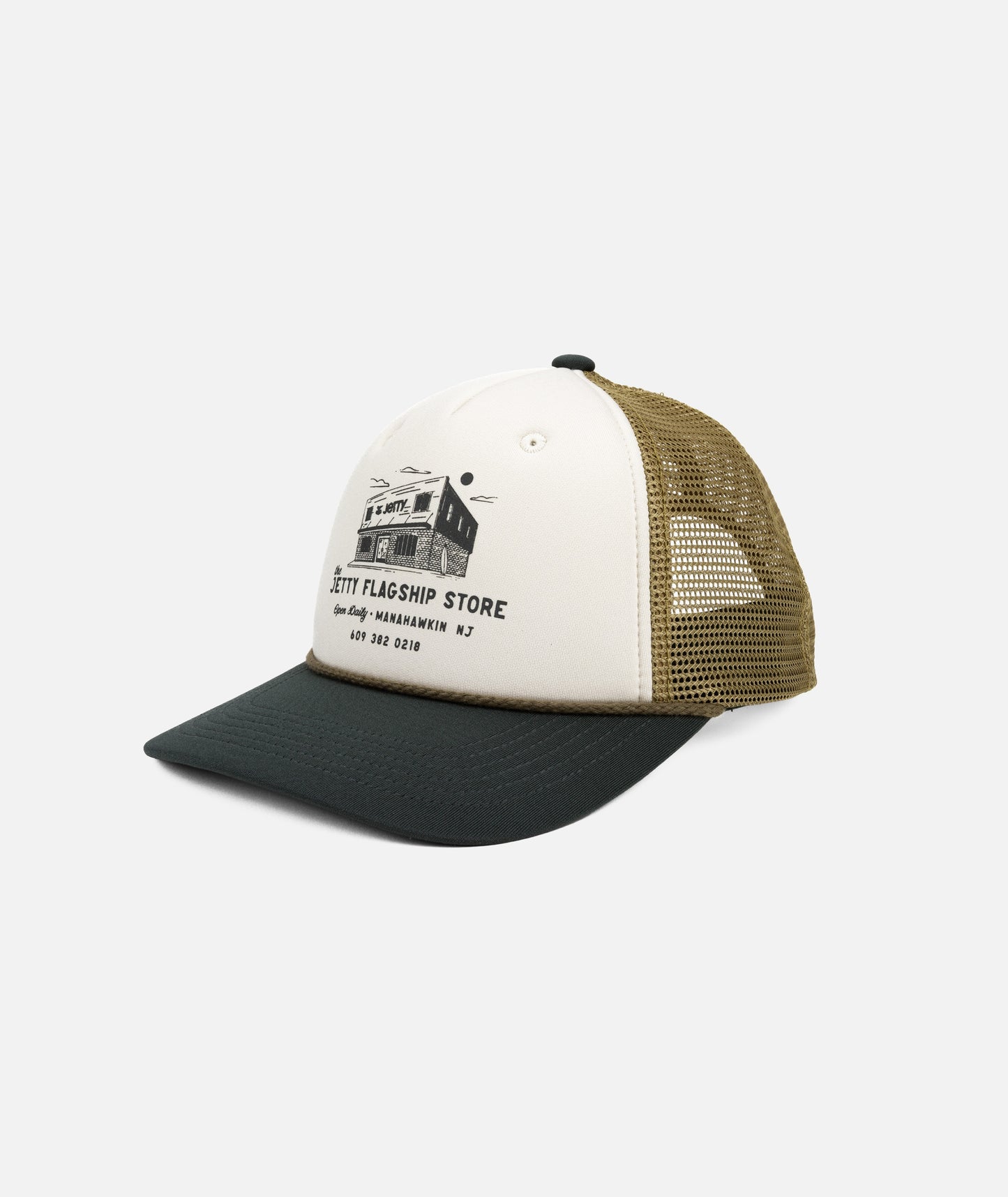 Shopcap Snapback - White