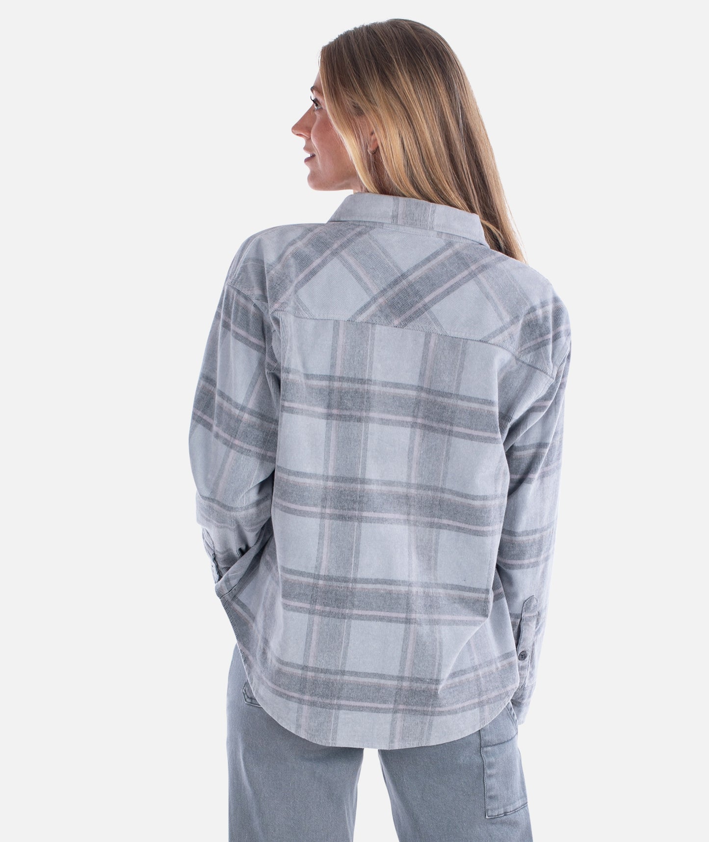 Alpine Corduroy Shirt - Grey