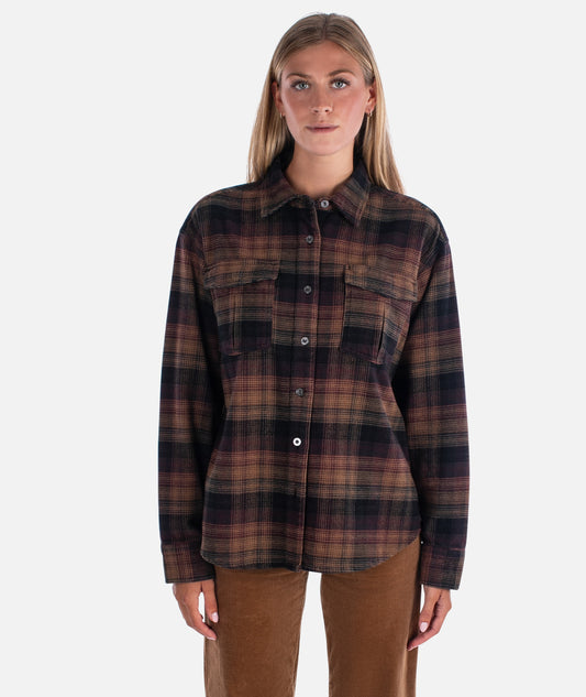 Anchor Flannel - Brown