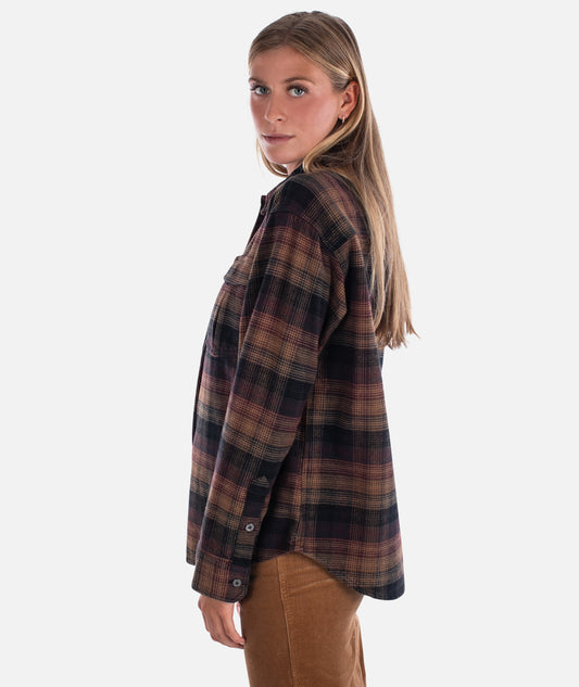 Anchor Flannel - Brown