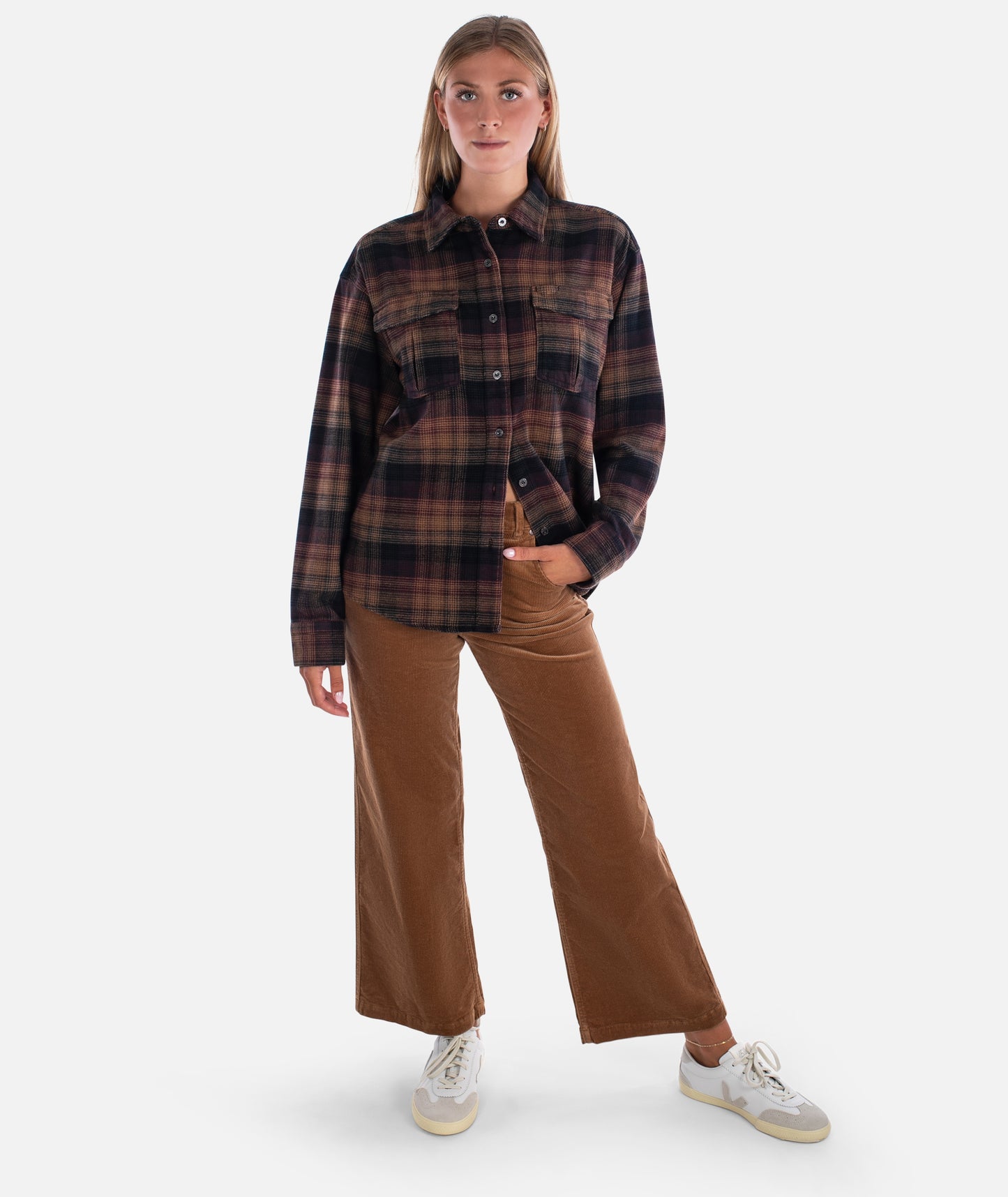 Anchor Flannel - Brown