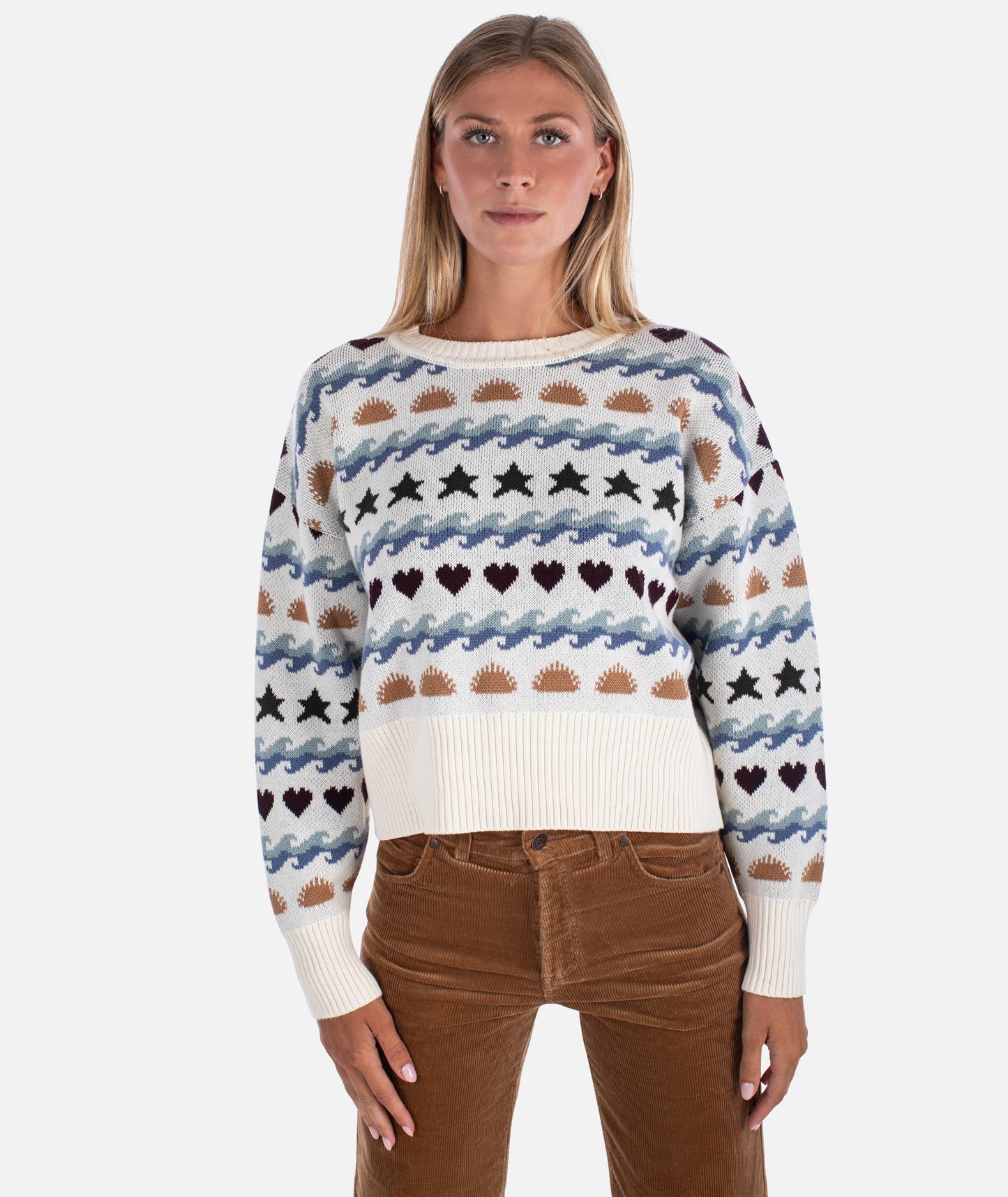 Crescent Sweater - Ivory