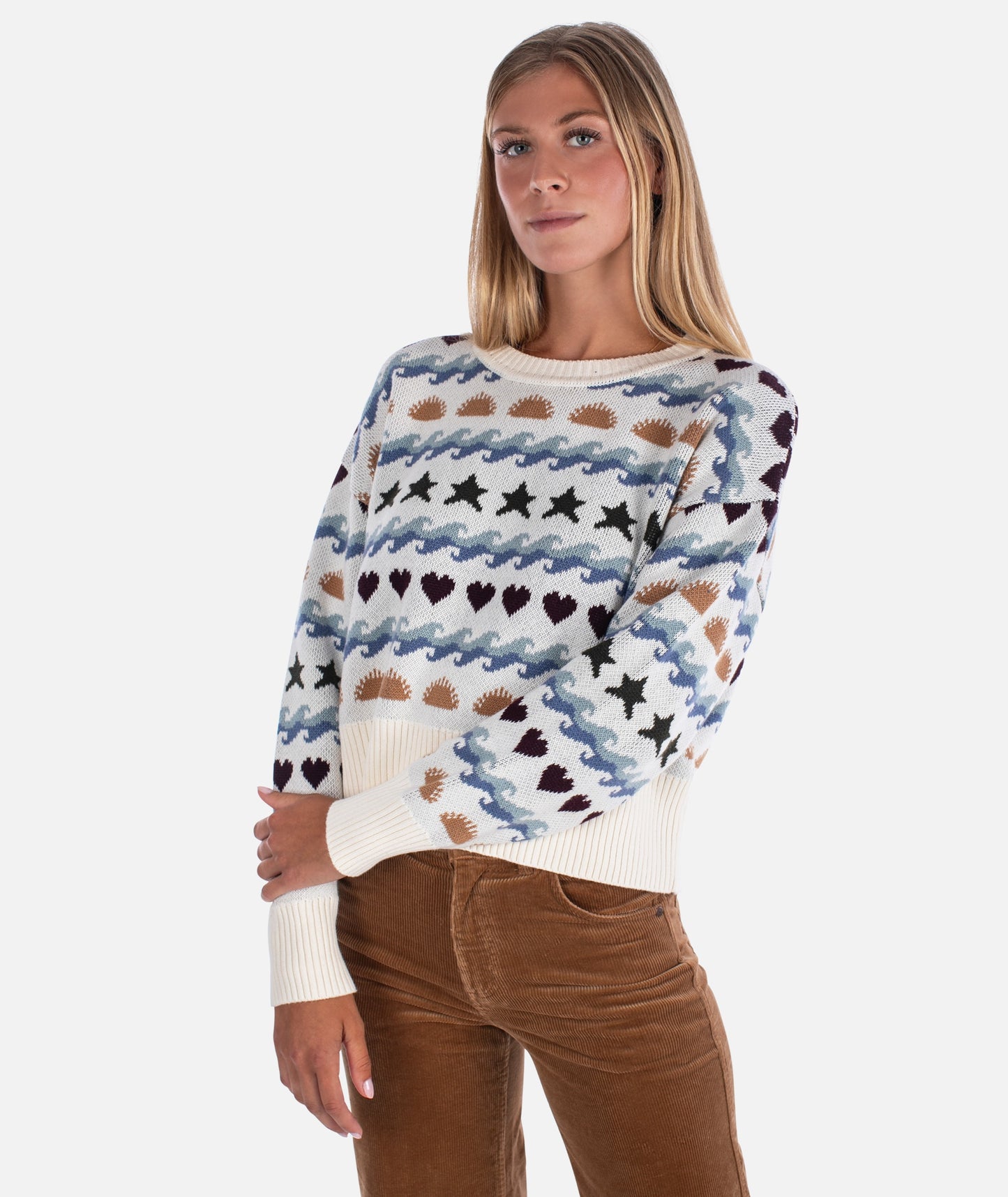 Crescent Sweater - Ivory