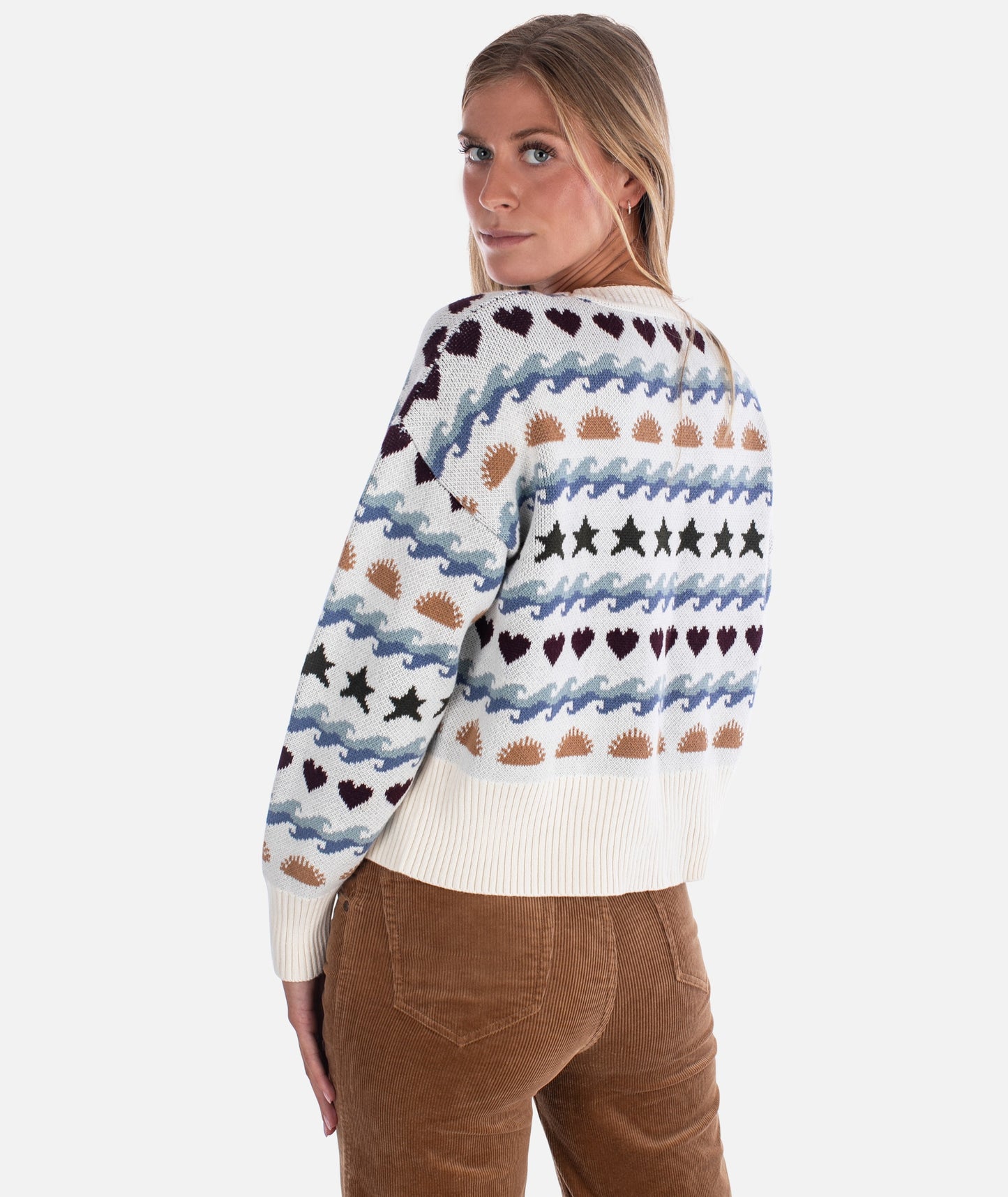 Crescent Sweater - Ivory