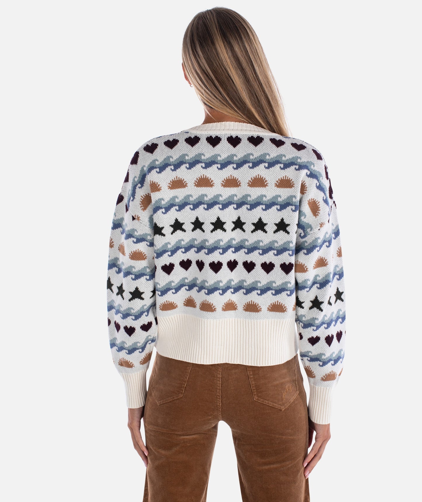 Crescent Sweater - Ivory