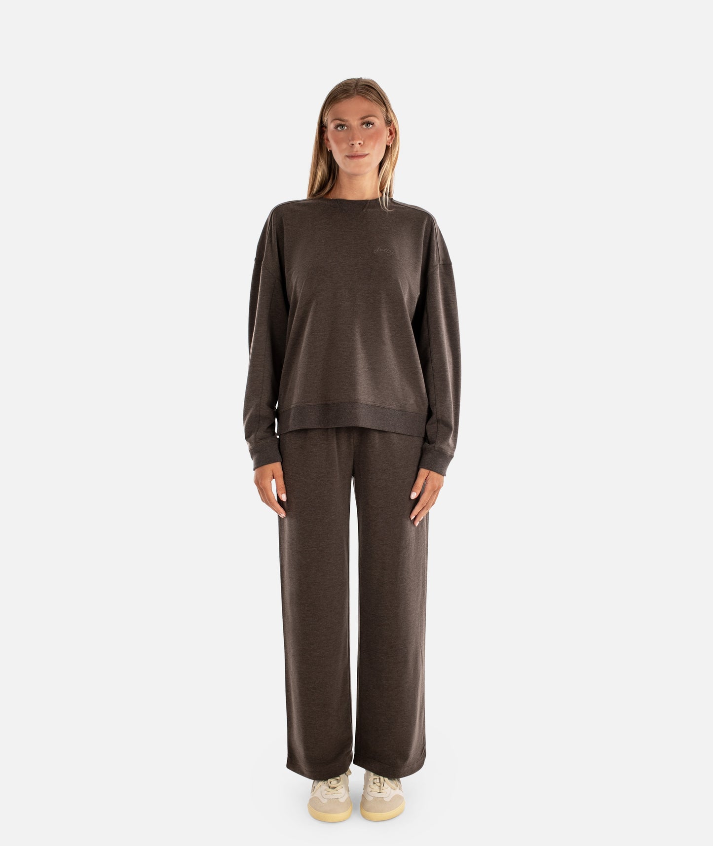 Rosewood Crewneck Sweatshirt - Brown - Jetty