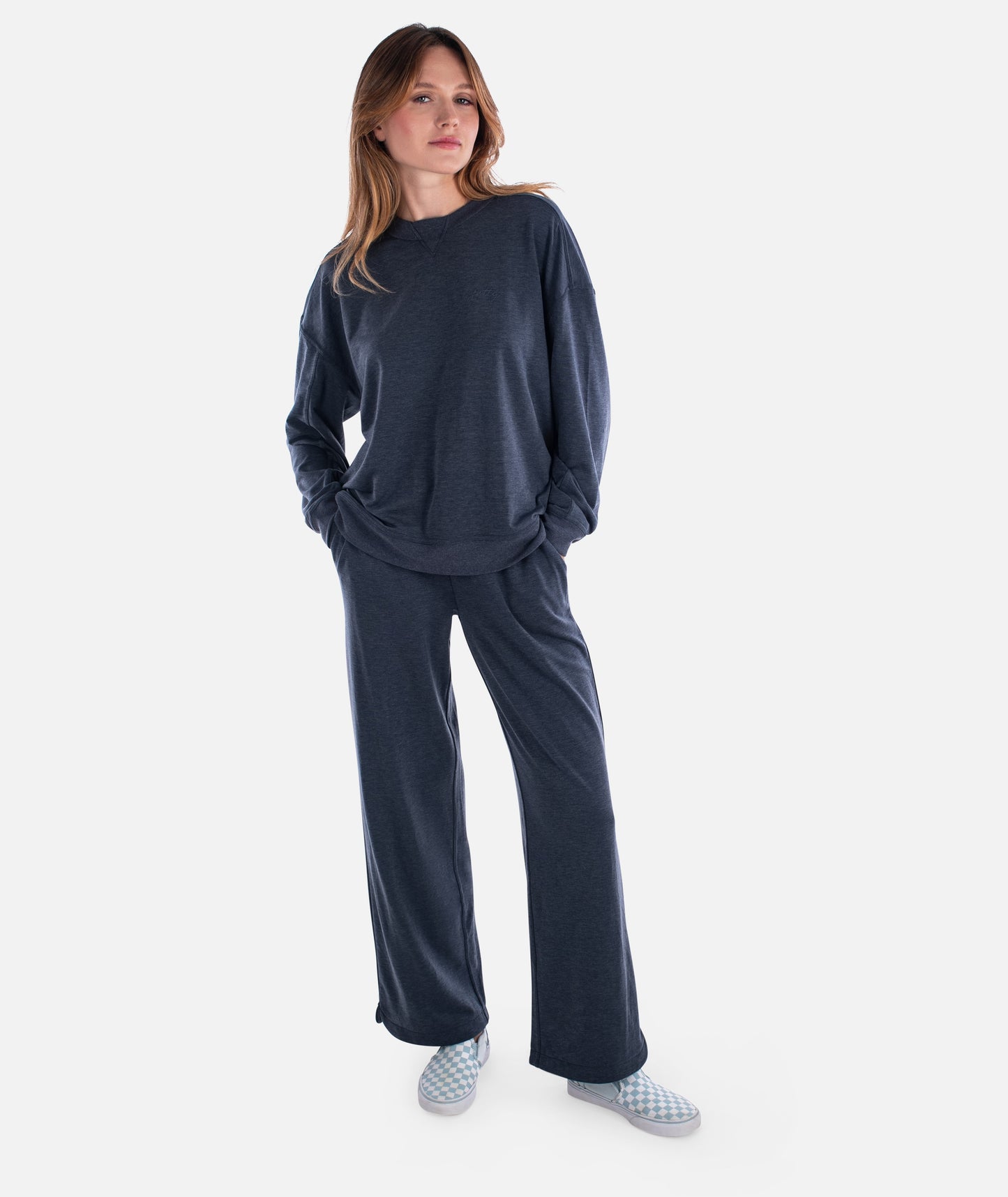 Rosewood Crewneck Sweatshirt - Navy - Jetty