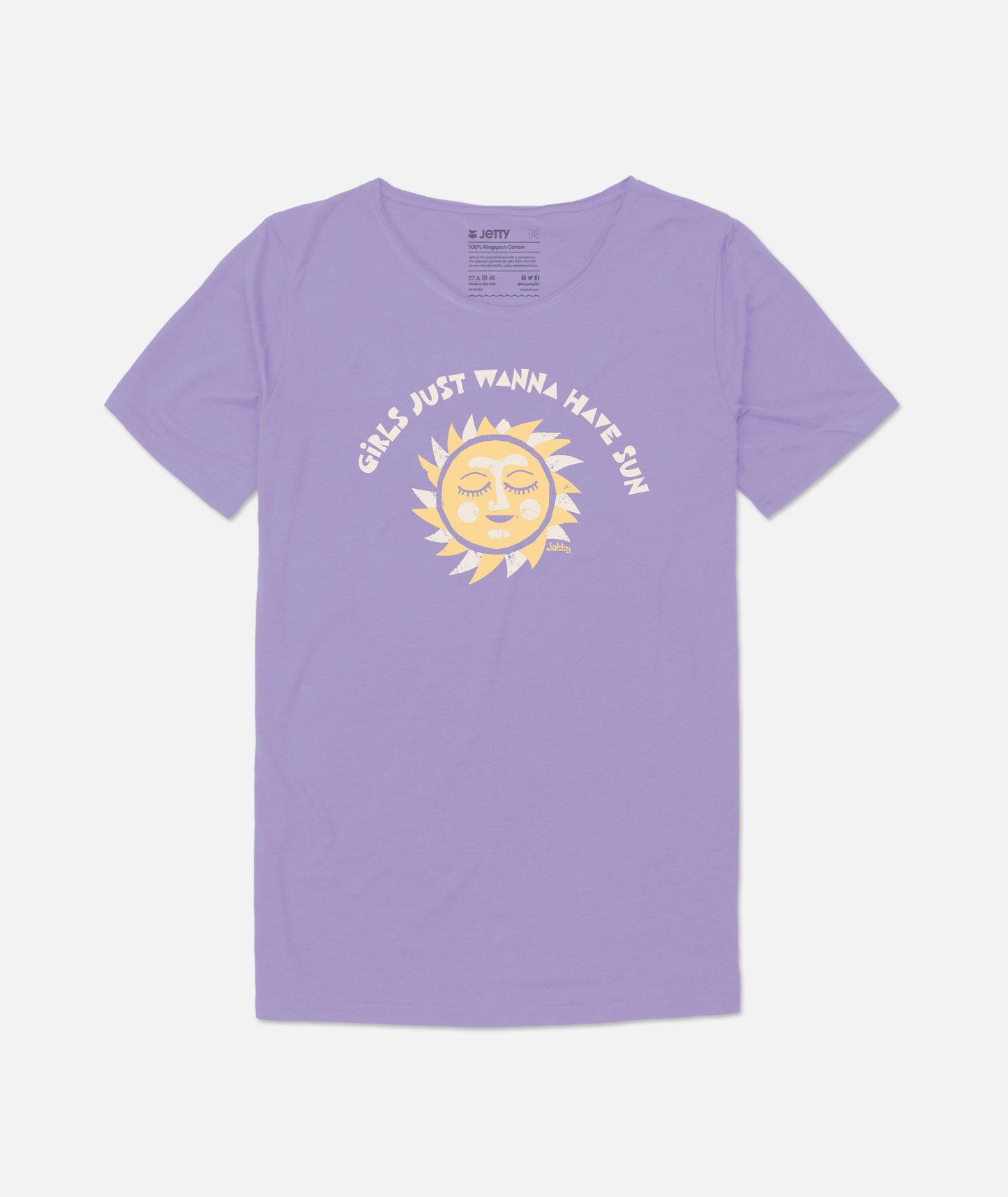 Fun In The Sun Tee - Lavender