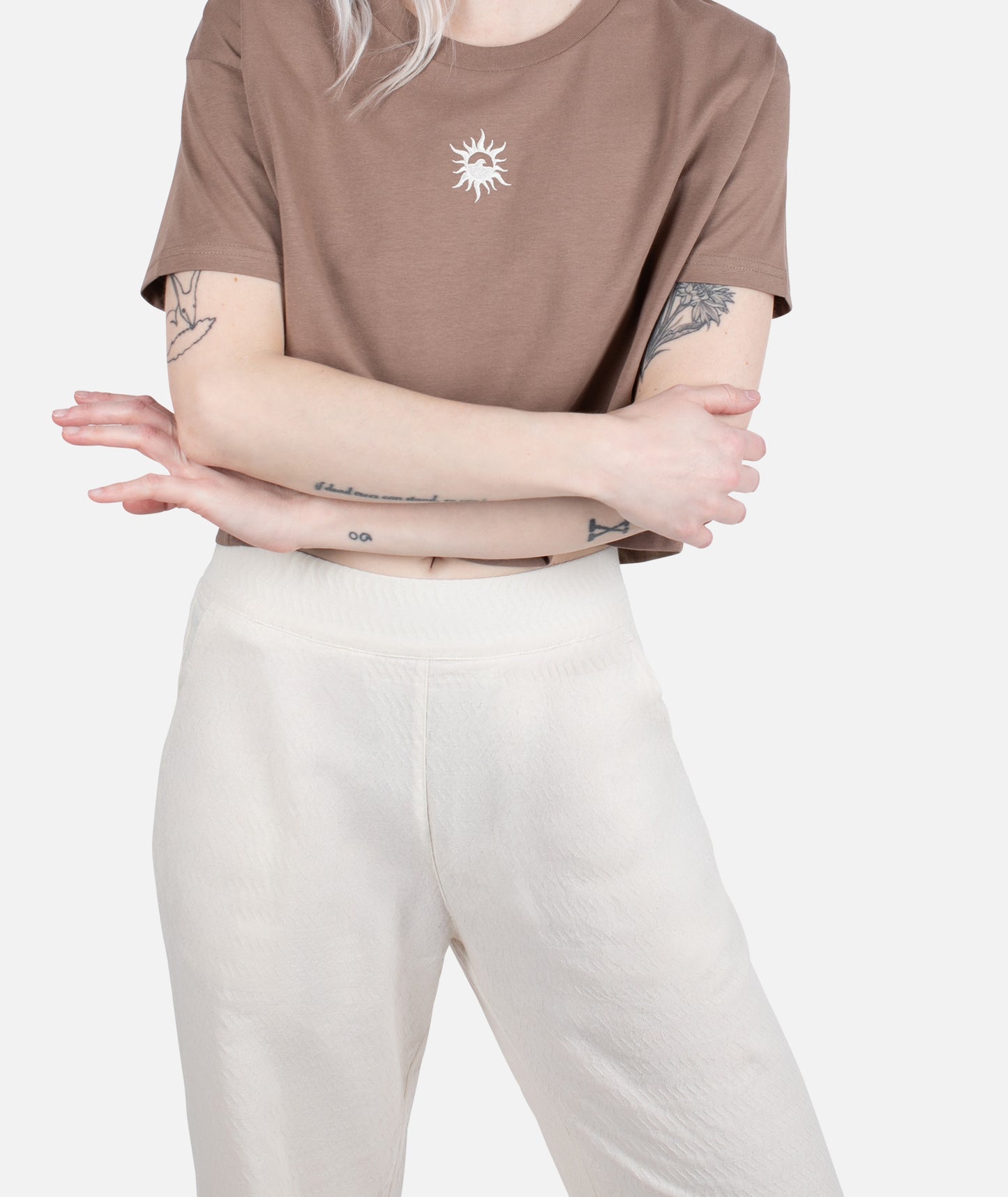 Montauk Jacquard Pant - Cream - Jetty