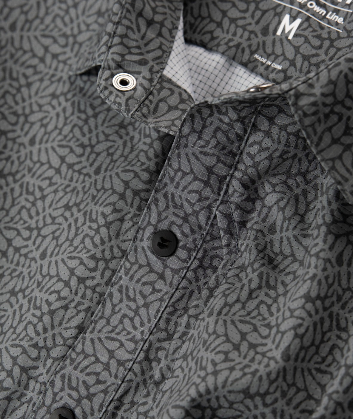 Sandspit Tech Shirt - Charcoal