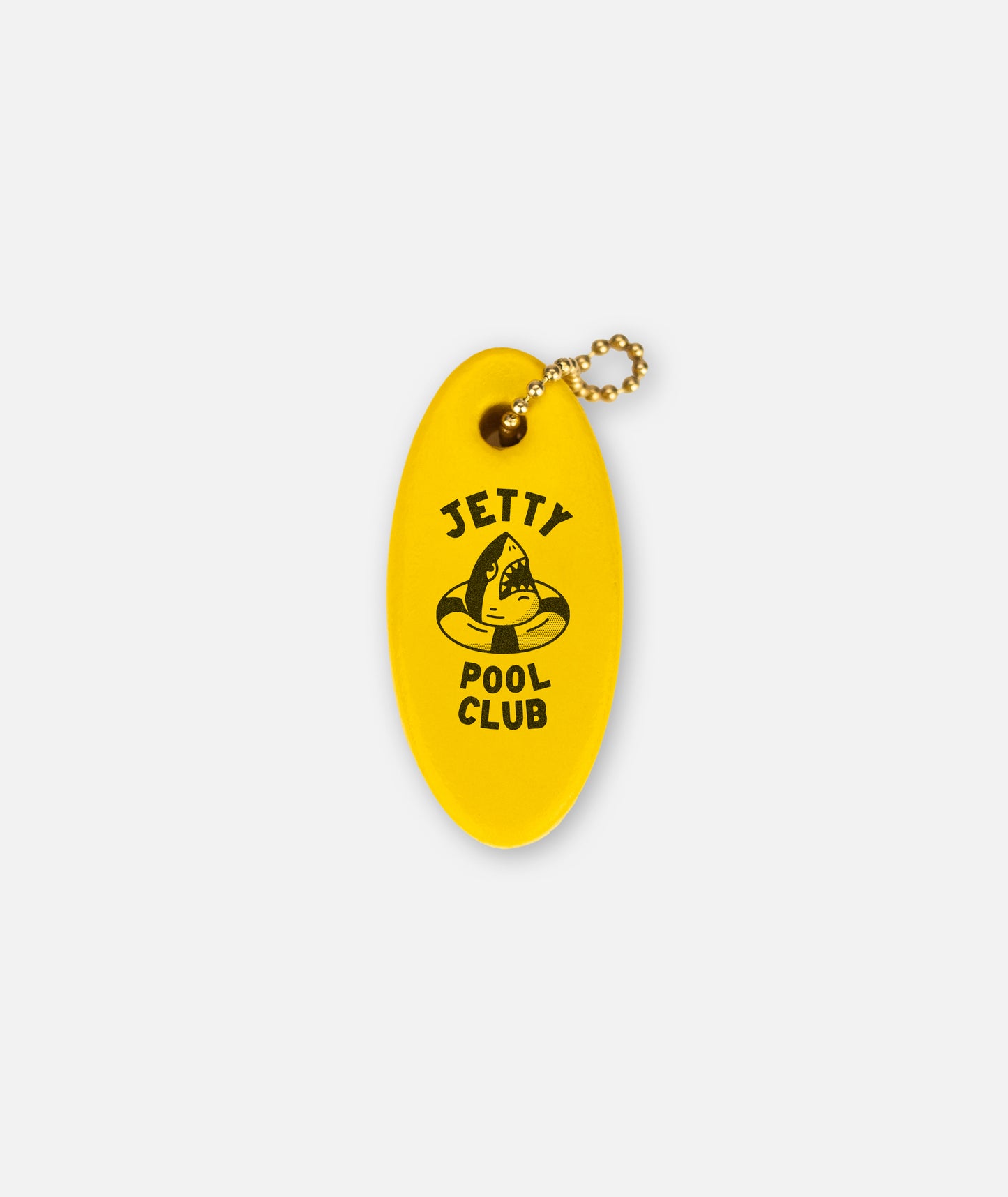 Pool Club Floating Keychain - Yellow