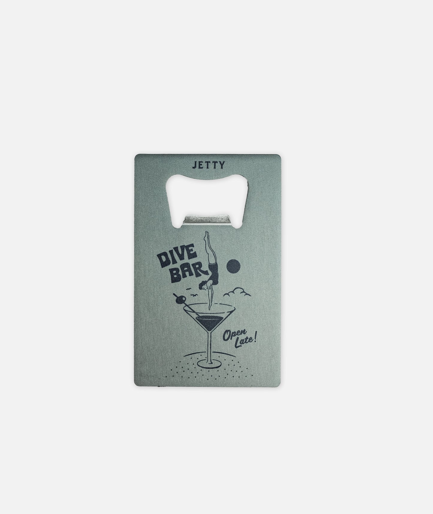 Dive Bar Bottle Opener - Grey