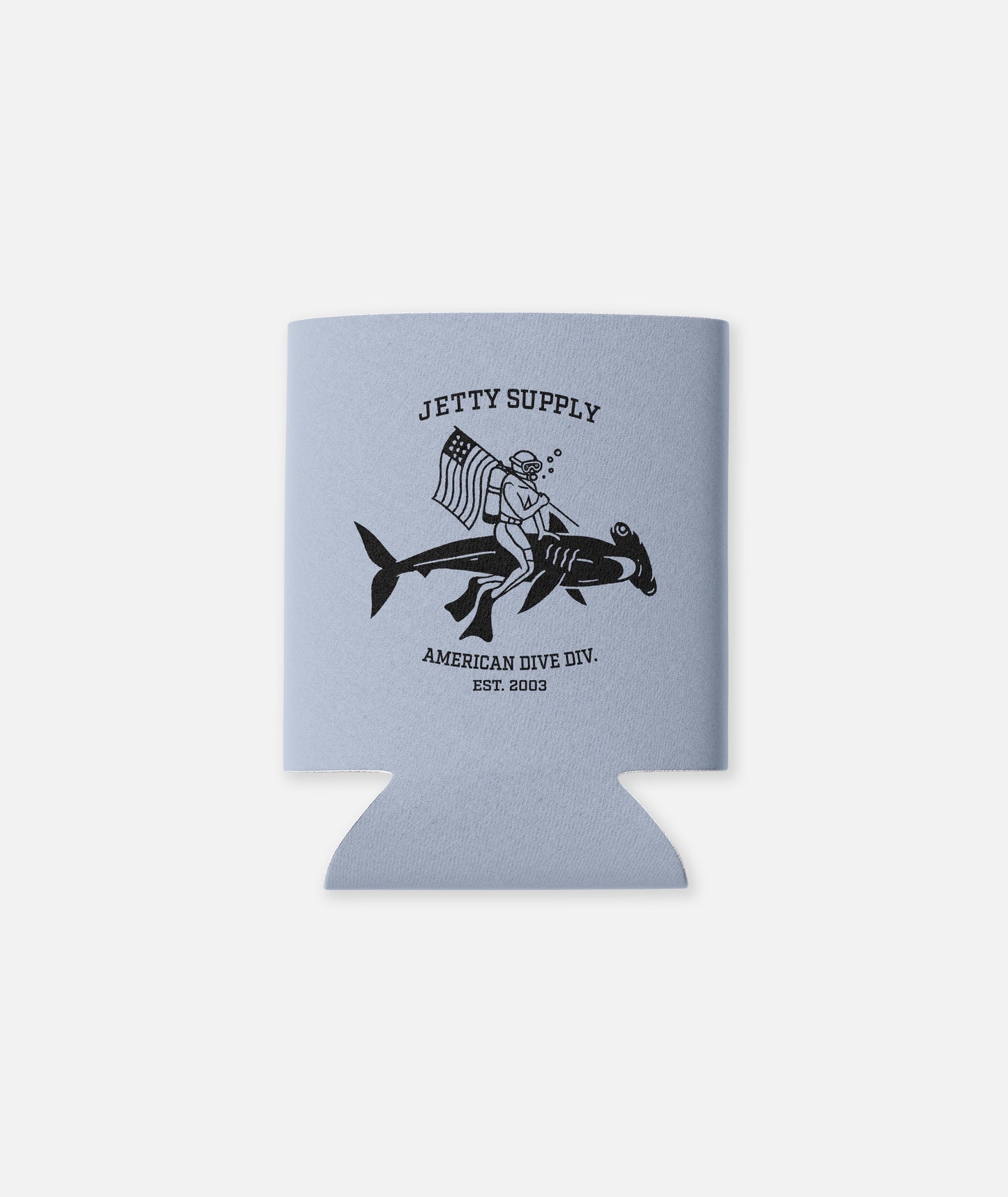 Dive Division Can Coolie - Light Blue