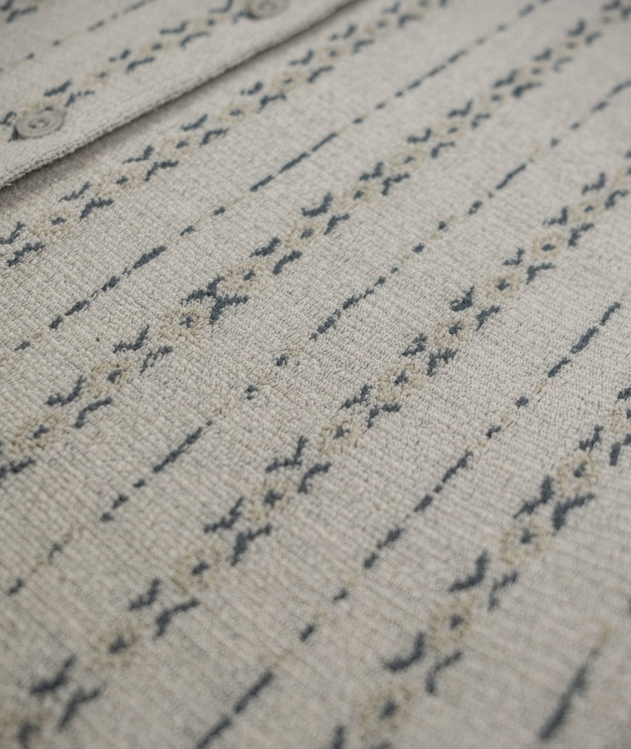 Asbury Knit Button Down - Tan