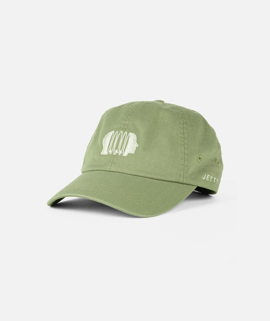 Echoes Dad Hat - Olive - Jetty