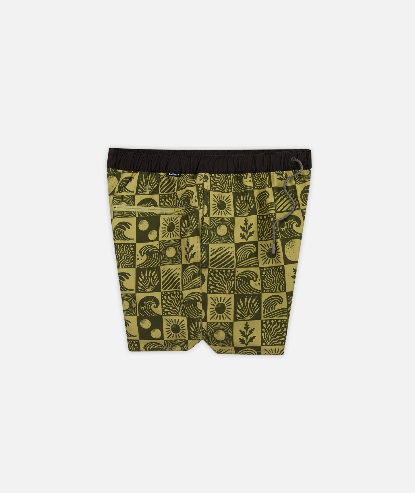 Bayside Volley Short - Olive - Jetty