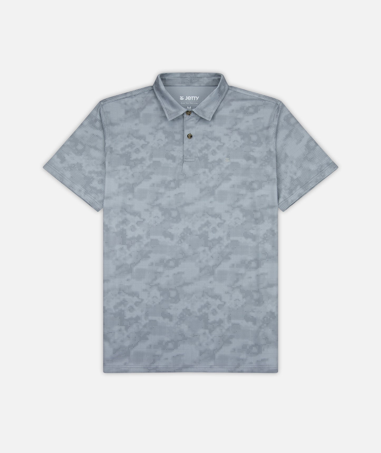 Bunker Polo Shirt - Grey - Jetty