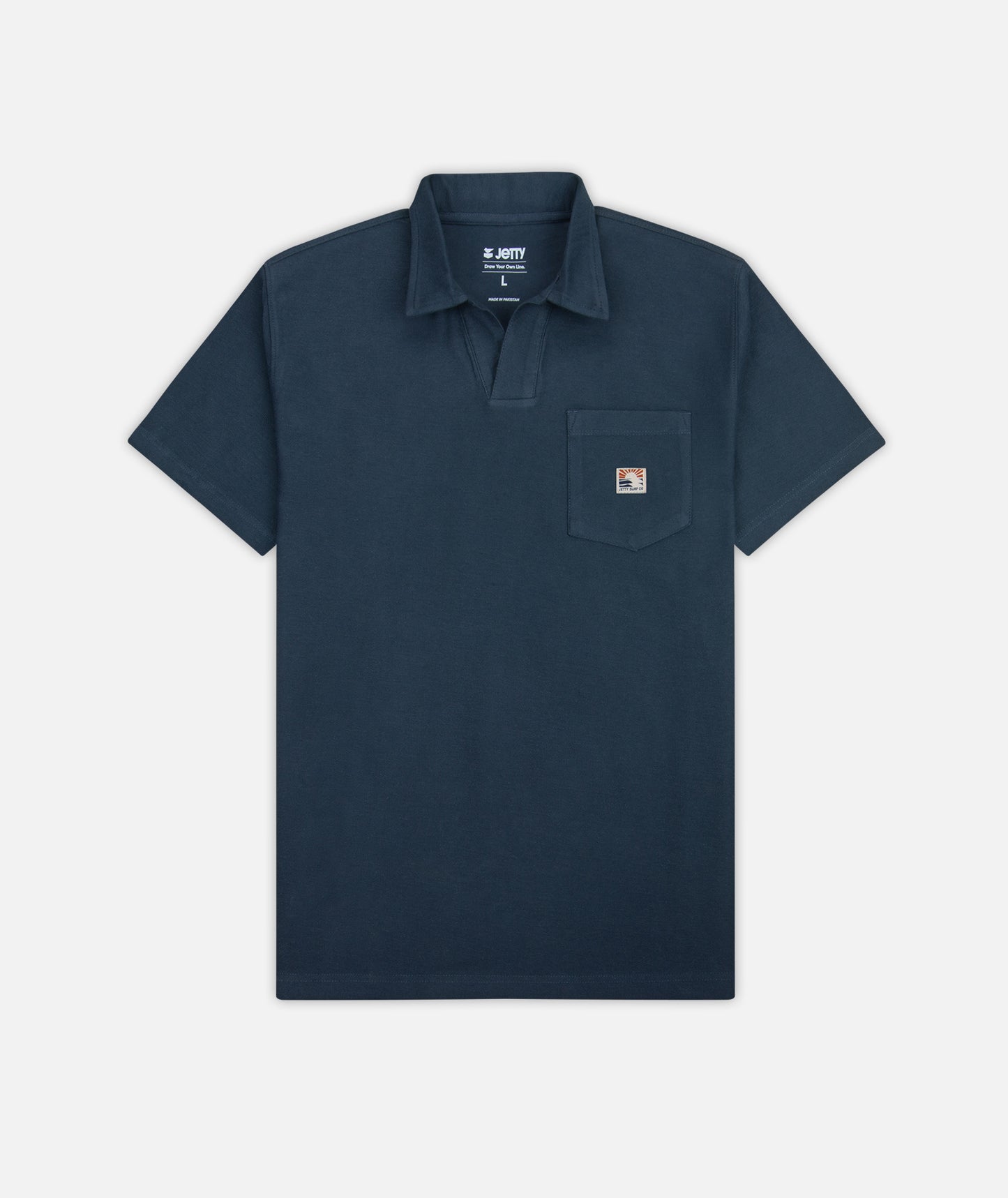 Cruise Terry Polo - Navy Blue - Jetty