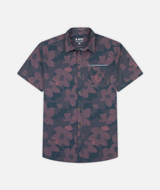 Garwood Woven - Mauve - Jetty