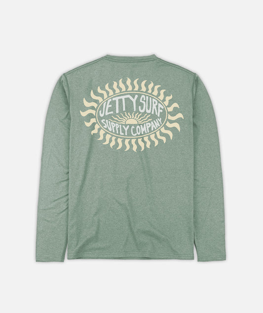 Hydra UV Crewneck - Sage - Jetty