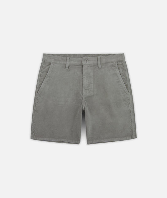 Midship Cord Walkshort - Grey - Jetty