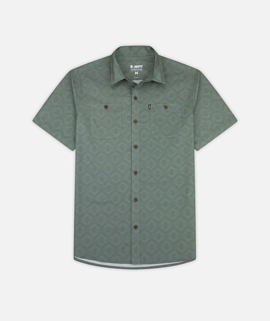 Seabrite Cotton Shirt - Agave - Jetty