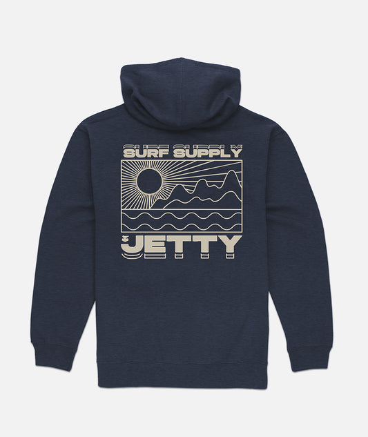 Rayflow Hoodie - Navy - Jetty