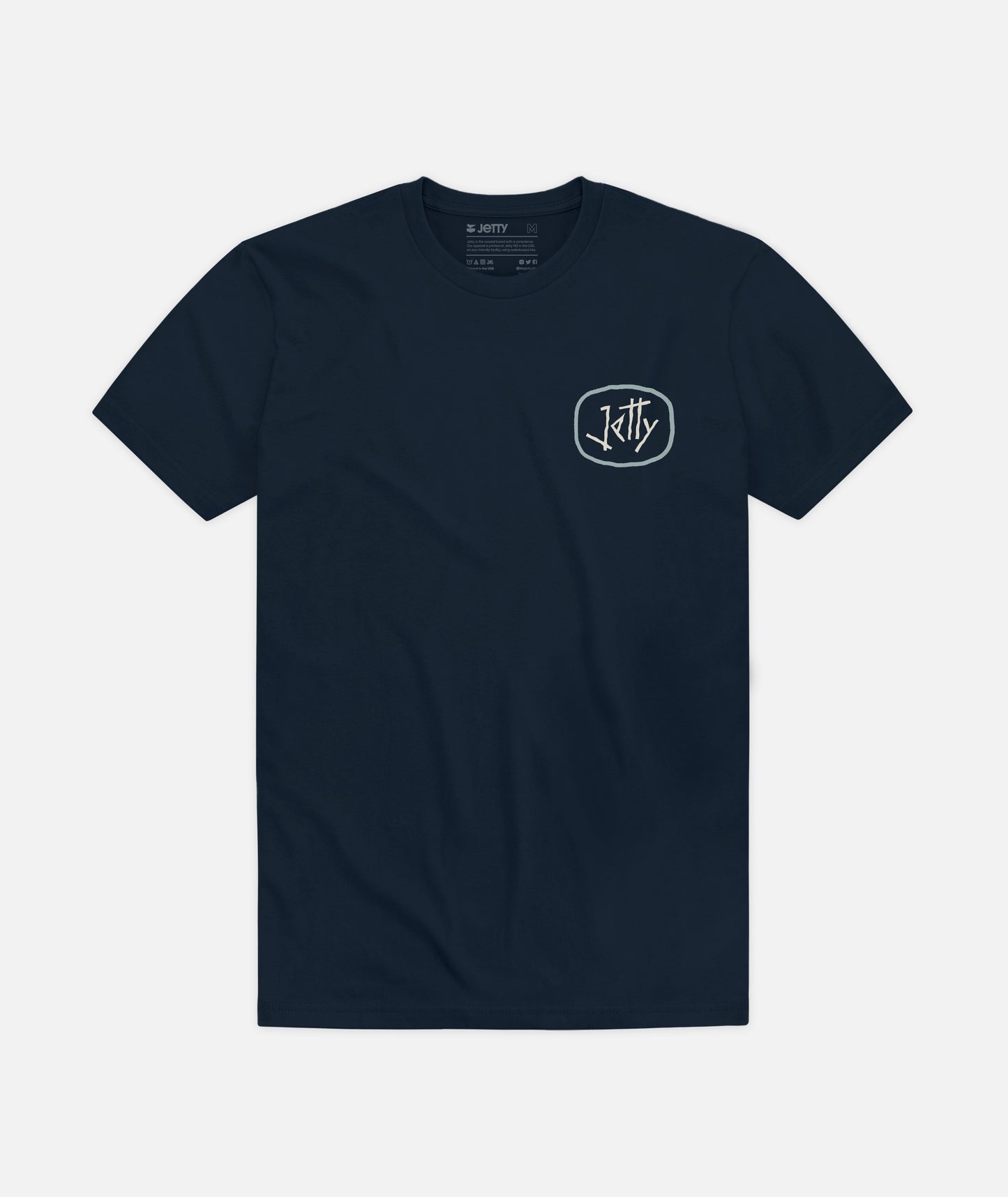 Davy Tee - Navy - Jetty