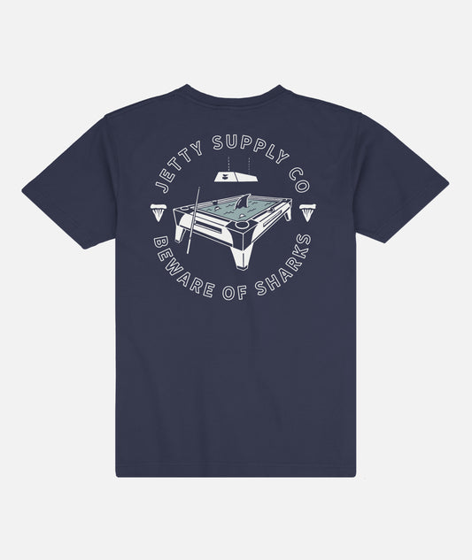 Poolshark Tee - Harbor Blue