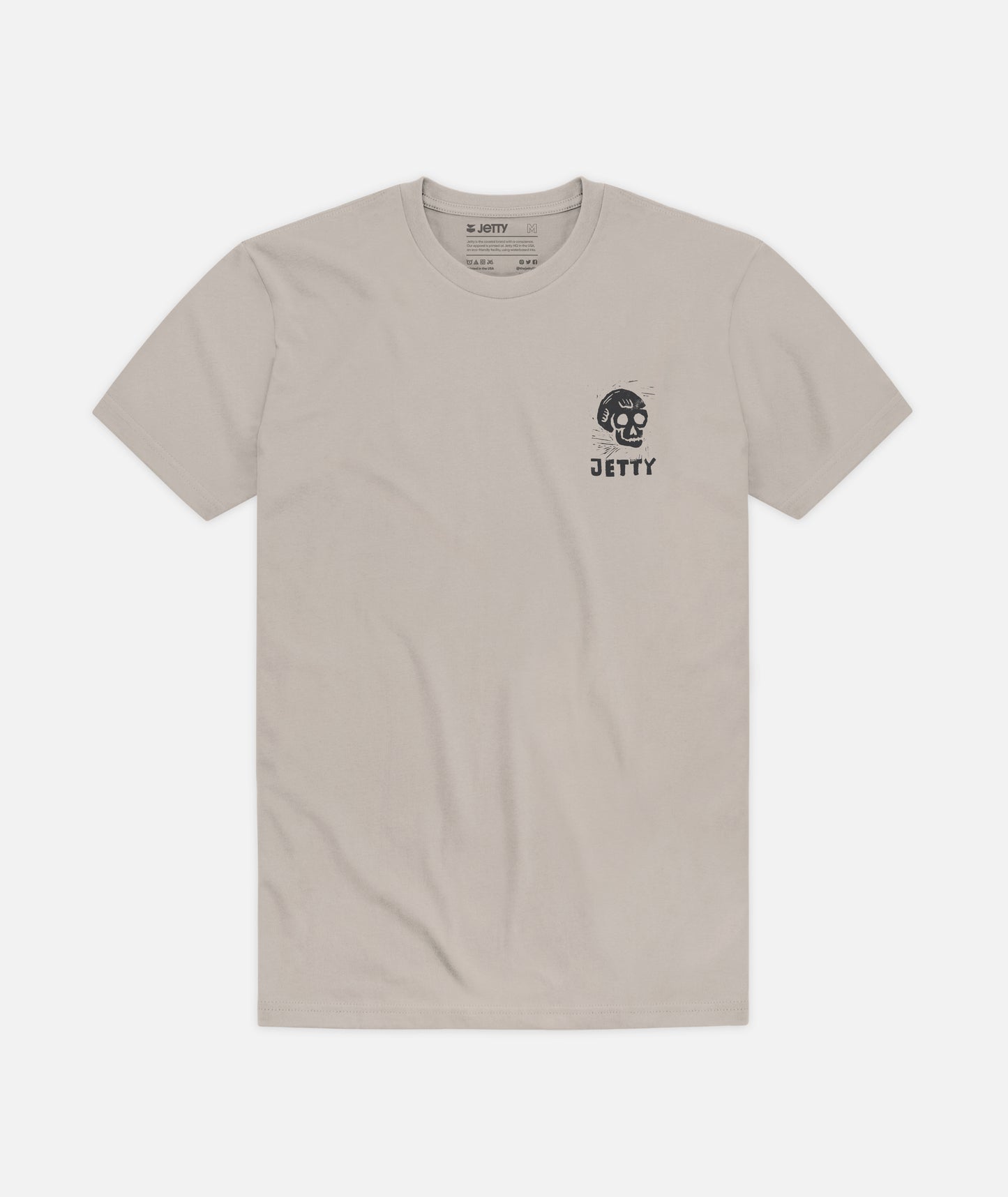 Runes Tee - Dust - Jetty